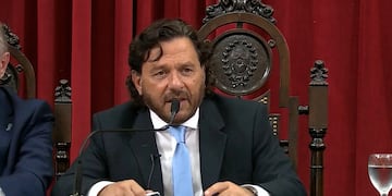 El gobernador de Salta, Gustavo Sáenz.