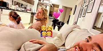 Darío Barassi celebró el primer mes de su hija menor, Inés (Foto: @dariobarassi).