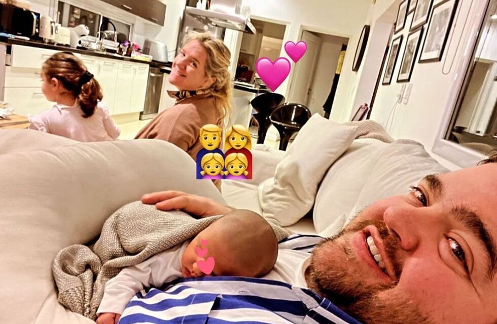 Inés, la hija de Darío Barassi cumplió su primer mes y el conductor lo celebró con un emotivo posteo
