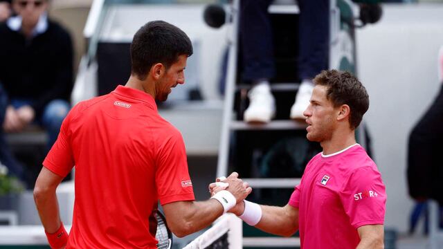 Diego Schwartzman cayó ante Djokovic en los octavos de final de Roland Garros.