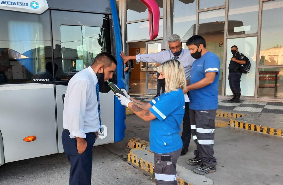 Se incorporan controles de alcoholemia en la terminal local