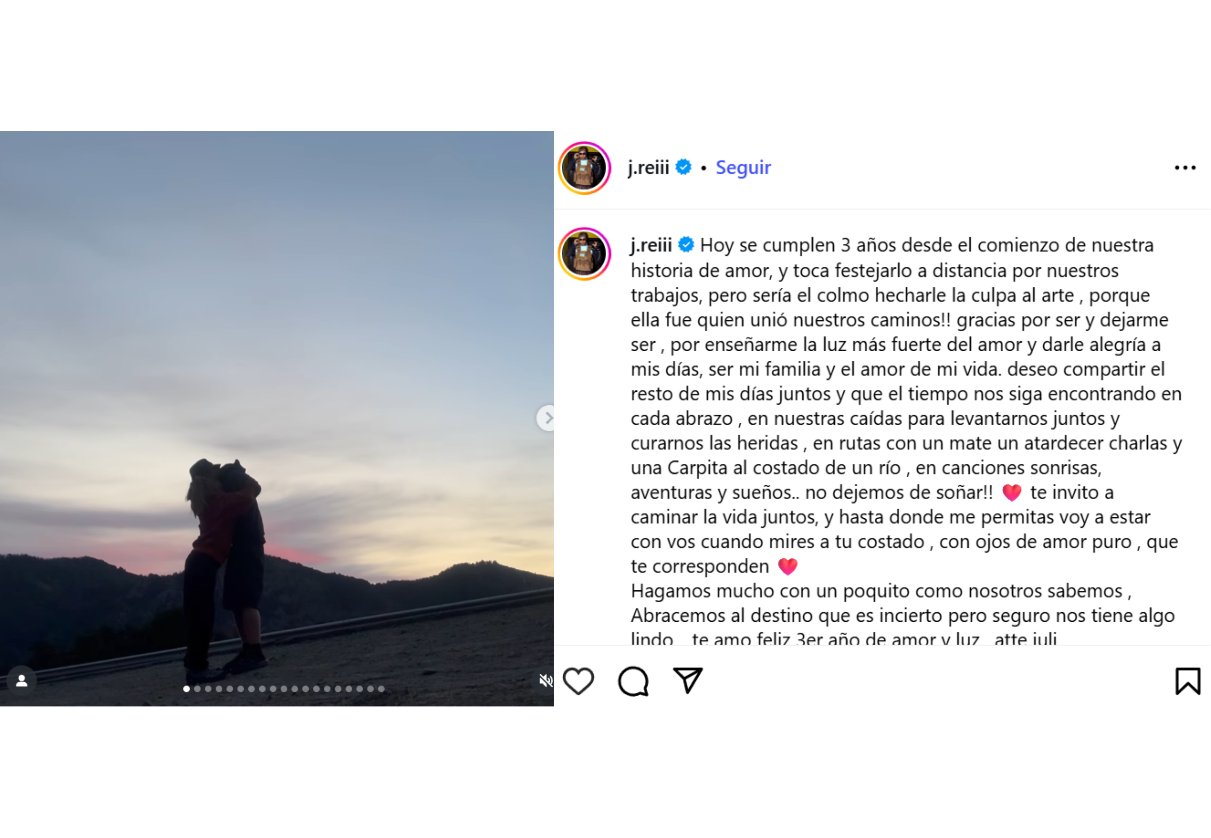 El mensaje de Rei.