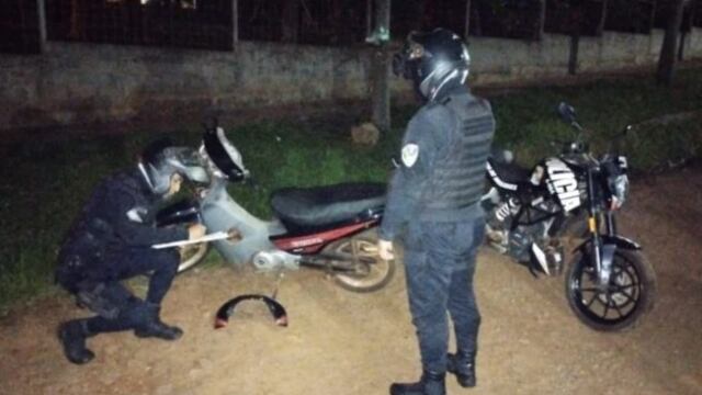 Recuperan una motocicleta robada en Oberá.
