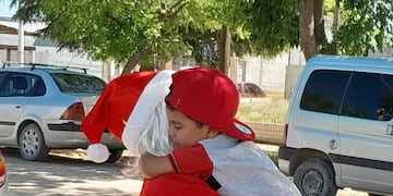 Papá Noel visitó los Caps de Tres Arroyos