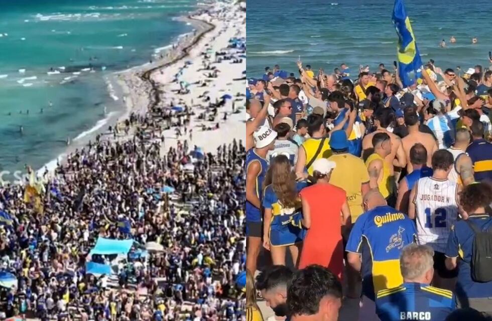 La inesperada sorpresa que recibieron los hinchas de Boca en pleno banderazo en Miami