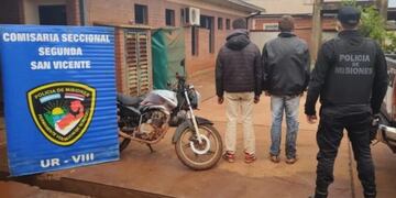 Dos individuos fueron detenidos por abigeato en San Vicente.