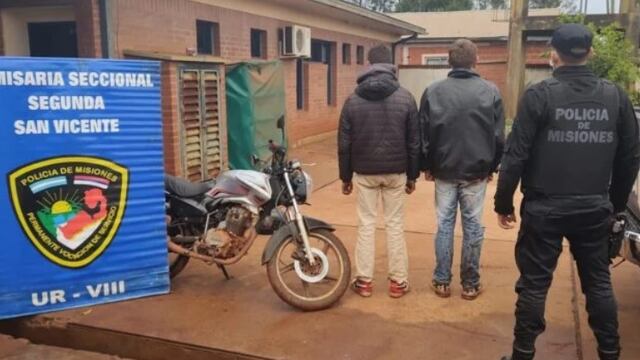 Dos individuos fueron detenidos por abigeato en San Vicente.