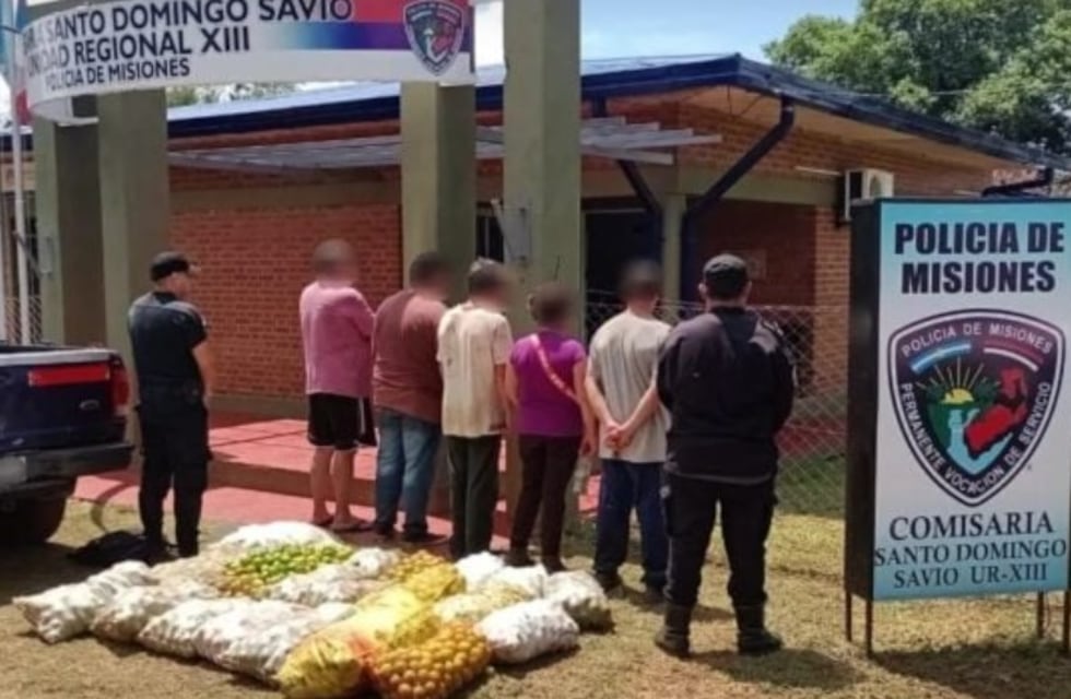 San Ignacio: posadeños cayeron en el robo de cítricos