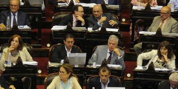 Los diputados del "centro" fueron decisivos en las votaciones (Federico López Claro/Archivo)