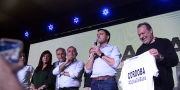 Elecciones legislativas. Rodríguez machado, luis Juez, rodrigo de loredo, Santos. (José Hernández/ La Voz)