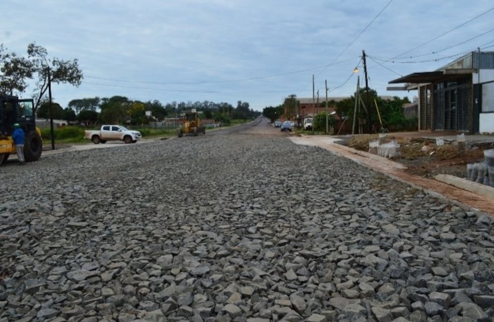 Se encuentran ejecutando obras de modernización de calles en la capital provincial