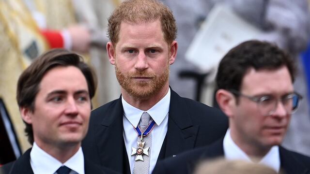 El príncipe Harry asistió sin su familia a la coronación del Rey Carlos III y Camila Parker. / Foto: EFE