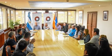 Ushuaia: últimos preparativos para el recital de La Renga