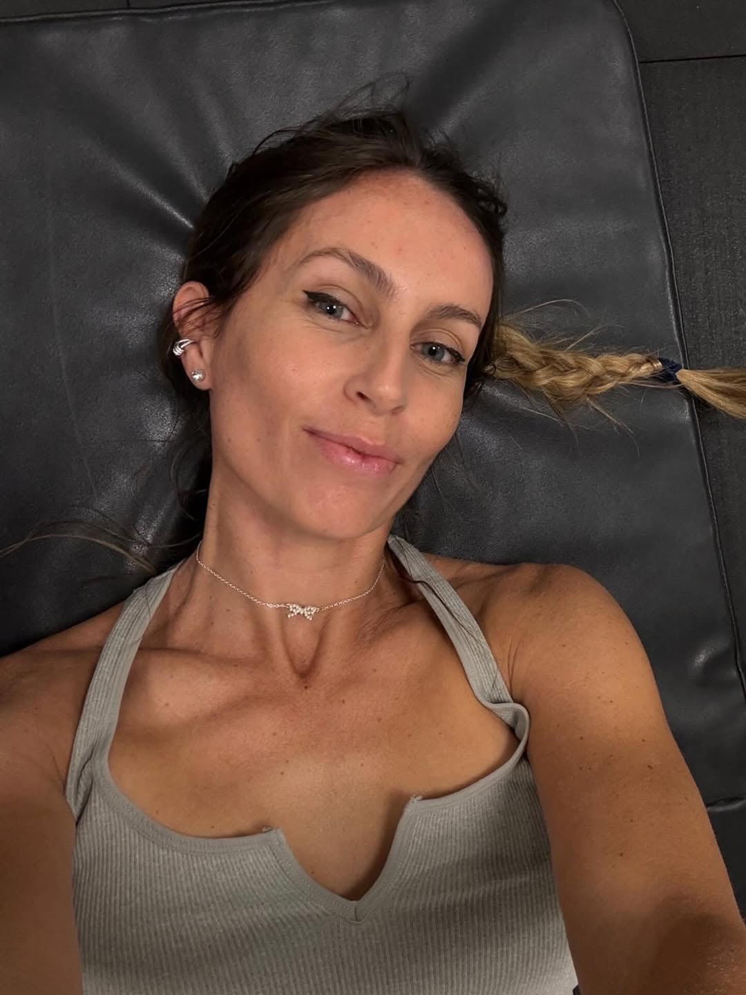 Gisela Dulko jugó al límite de la censura con un look deportivo que no pasó desapercibido