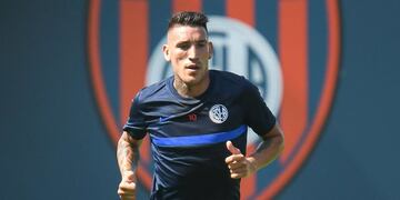 Ricardo Centurión volvió a faltar a un entrenamiento de San Lorenzo.