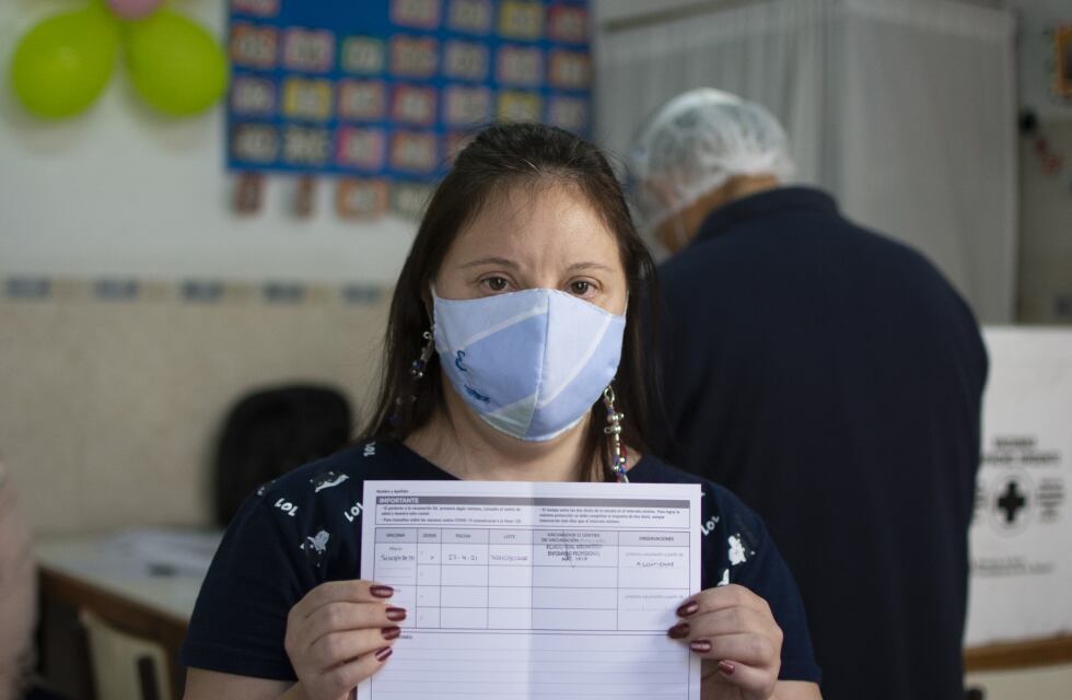 Vacunaron a más de 19 mil personas con discapacidad en Santa Fe