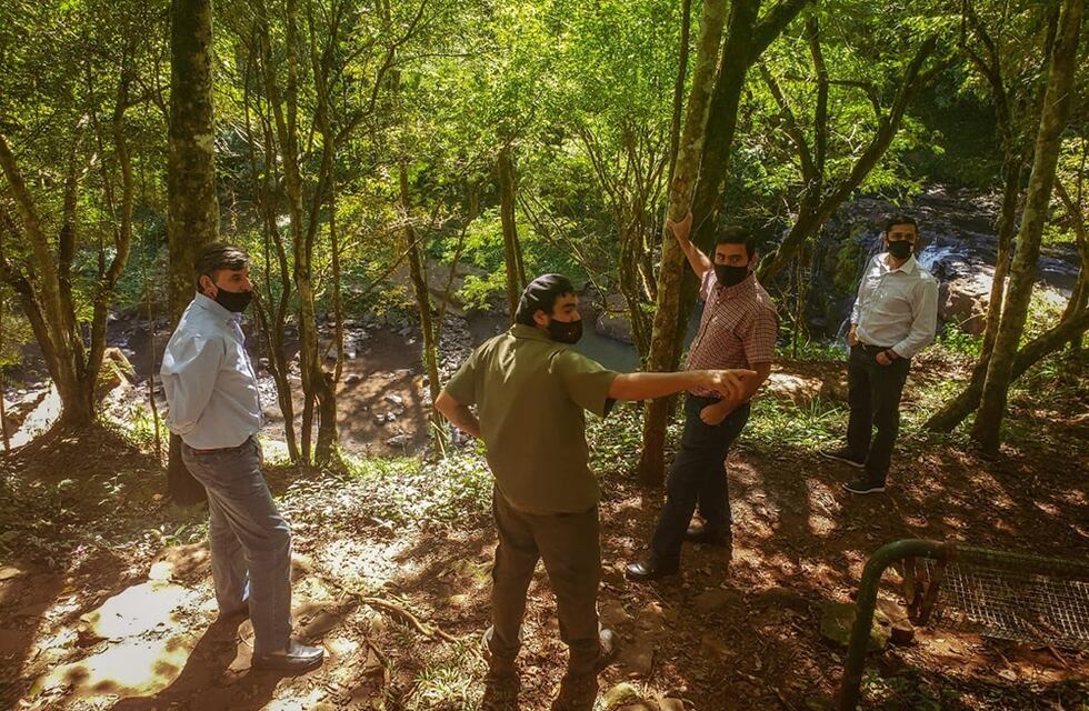 Trabajan en la recuperación y conservación del Salto Küppers de Eldorado