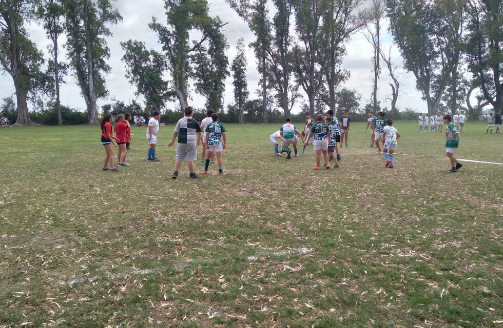 El equipo de rugby de Tránsito Los Halcones, estrenó su nuevo predio con un encuentro