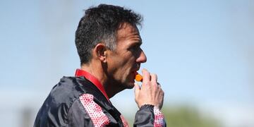 Diego Dabove, en la vuelta de Instituto a las prácticas. (IACC).