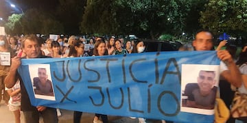 Familiares del joven muerto reclamaron justicia.
