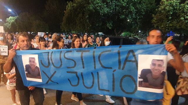Familiares del joven muerto reclamaron justicia.