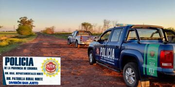 Robo de ganado en zona rural