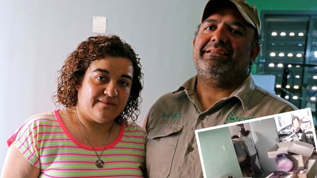 Andrea y Sergio, los protagonistas del video viral que estremeció al país.
