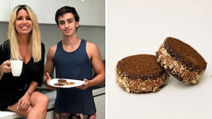Alfajores desde $10 mil: así son los precios de la pastelería de Toto, el hijo de Flor Peña.