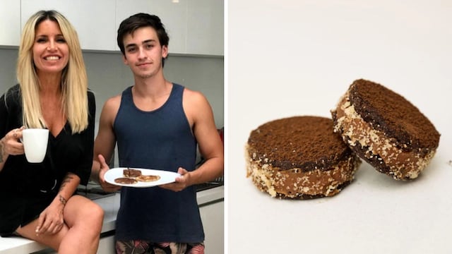 Alfajores desde $10 mil: así son los precios de la pastelería de Toto, el hijo de Flor Peña.