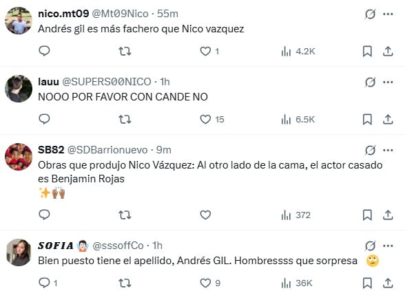 Debate sobre el tercero en discordia entre Nico y Gime Accardi.