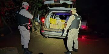 Incautan más de 500 kilos de marihuana en Puerto Libertad.