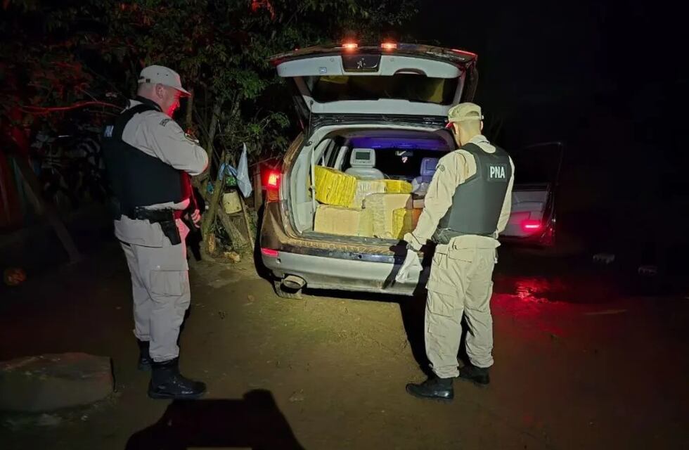 Incautan más de 500 kilos de marihuana en Puerto Libertad