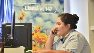 La línea telefónica 147 Rafaela Responde para atención de consultas