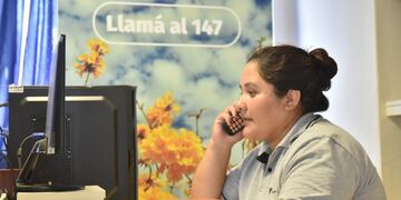 La línea telefónica 147 Rafaela Responde para atención de consultas