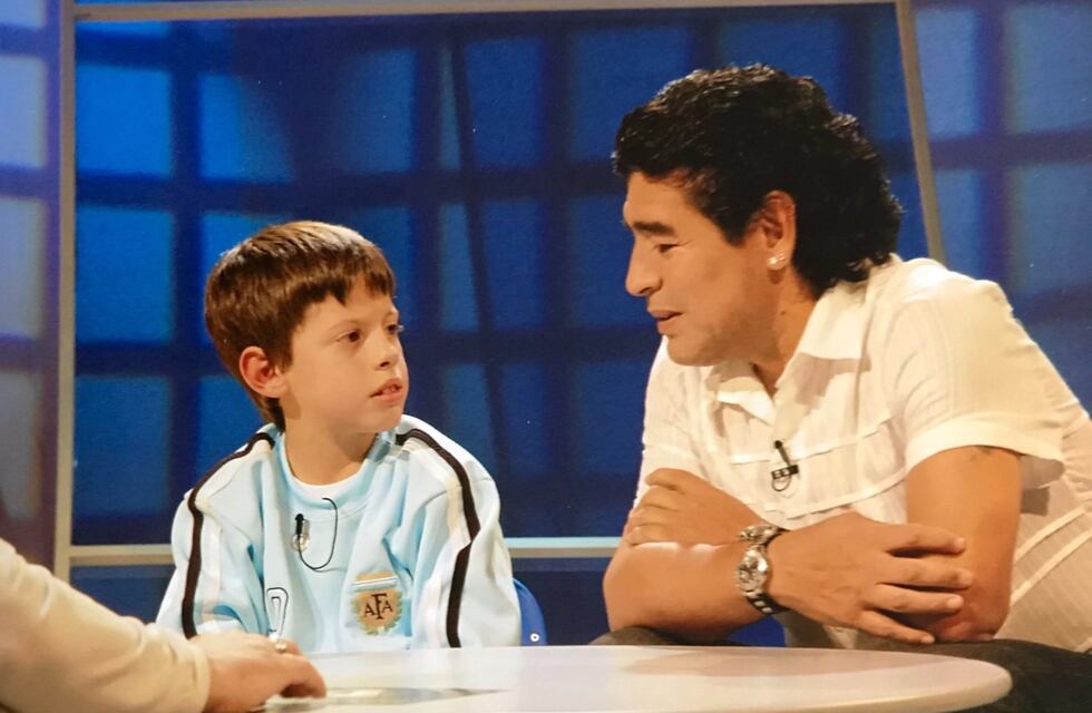 Video: el nuevo CM de Alpine vivió un momento inolvidable con Diego Maradona cuando era chico