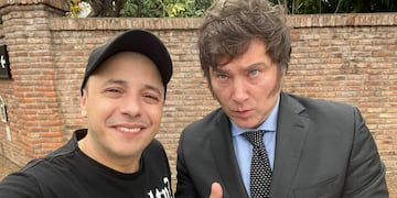 Javier Milei sumó a El Dipy como candidato a intendente de La Matanza.