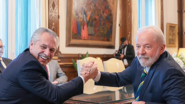 Alberto Fernández y Lula da Silva se verán las caras el próximo 23 de enero. Foto: Los Andes.