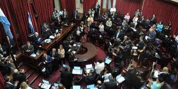 SEDE. De la Cámara de Senadores (Télam/Archivo).