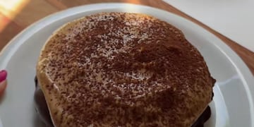 Cómo hacer brownie sabor tiramisú-