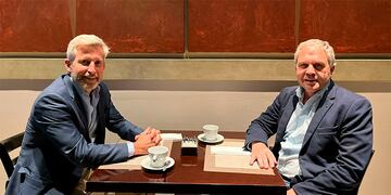 Rogelio Frigerio y Pedro Galimberti.