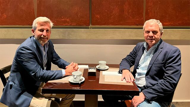 Rogelio Frigerio y Pedro Galimberti.