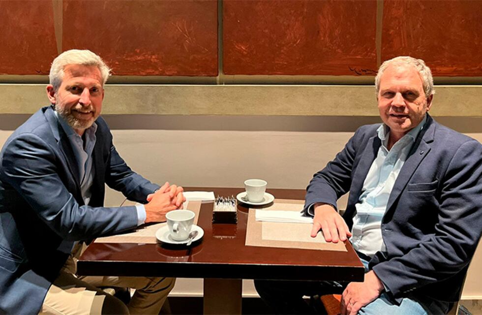 Reunión entre Rogelio Firgerio y Pedro Galimberti luego de las PASO
