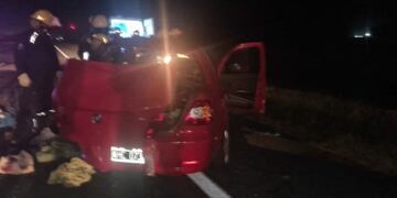 Ocurrió este viernes por la madrugada al chocar dos autos a la altura de Las Armas en sentido a Mar del Plata.
