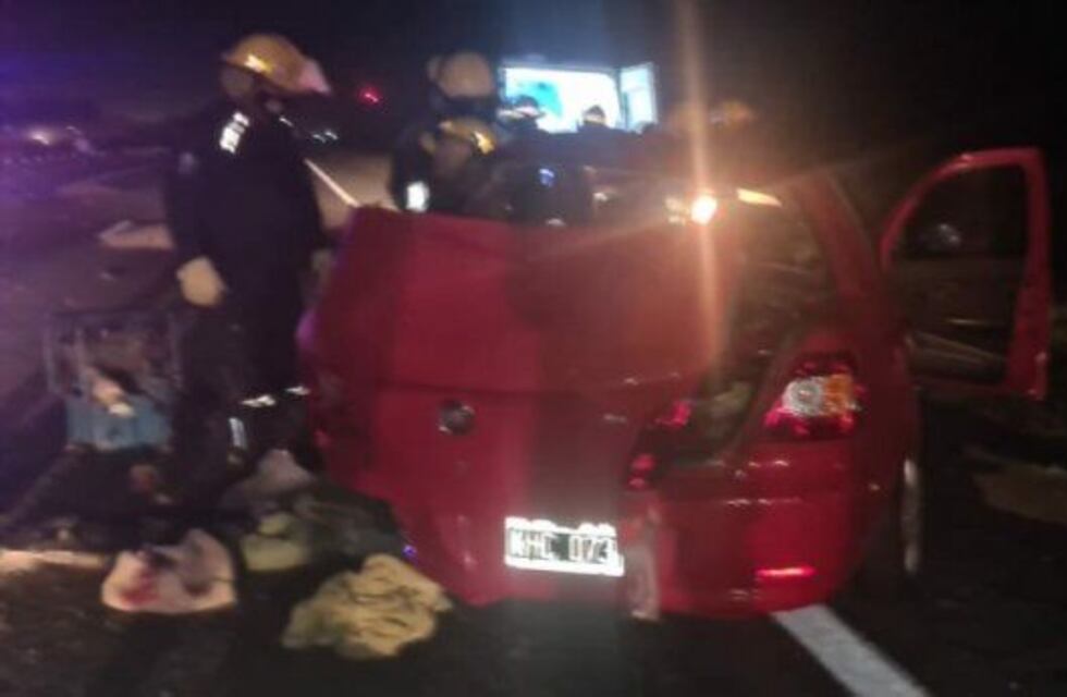 Tragedia en ruta 2: tres personas murieron y otras tres sufrieron heridas