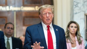 Donald Trump no podrá ser candidato en 2024. (AP Foto/Eduardo Munoz Alvarez)