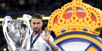 Sergio Ramos se despidió del Real Madrid.