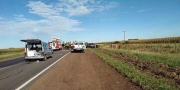 El accidente dejó un saldo de 7 muertos en la ruta 188
