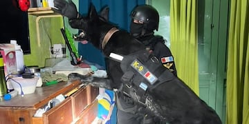 Operativo antinarco en Cosquín: cayó un vendedor con más de un millón de pesos y cien dosis de cocaína. Gentileza Punilla Informa