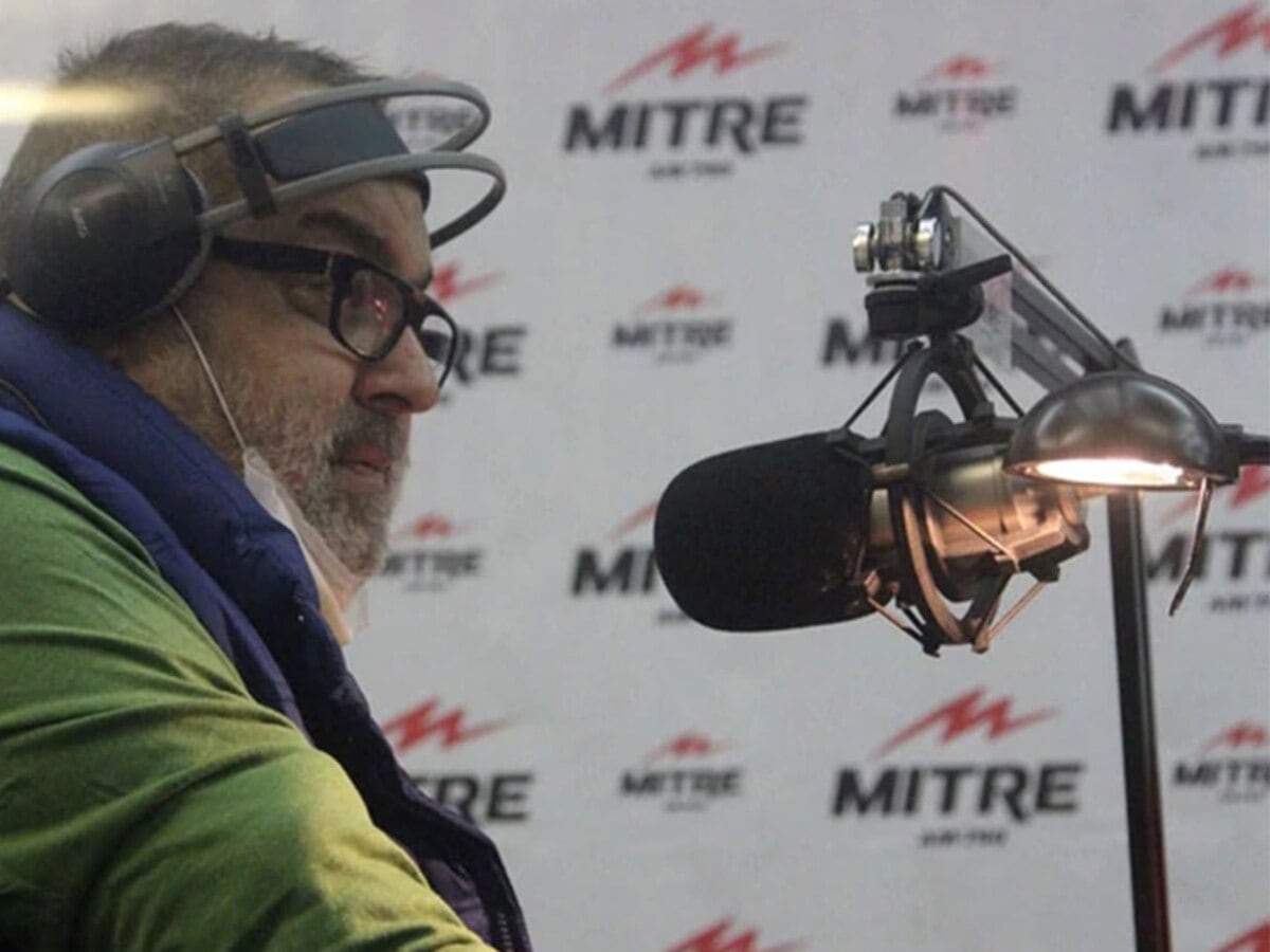 Jorge Lanata como figura de Radio Mitre.