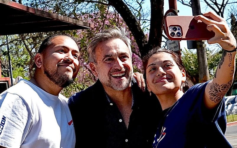 Ramón Mestre, en campaña (IG Mestre).